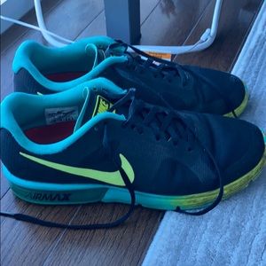 Nike Air Max Sequence Sneakers Black Teal Green
